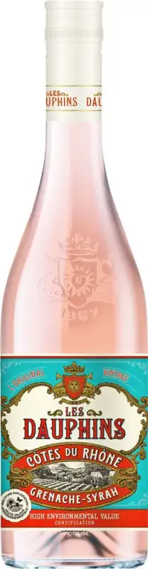 Les Dauphins Rosé Côtes du Rhône 2024