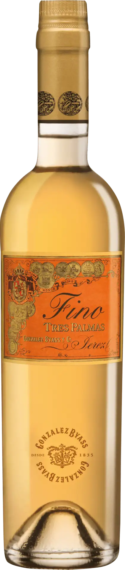 Tres Palmas Fino González Byass | 0,5 Liter