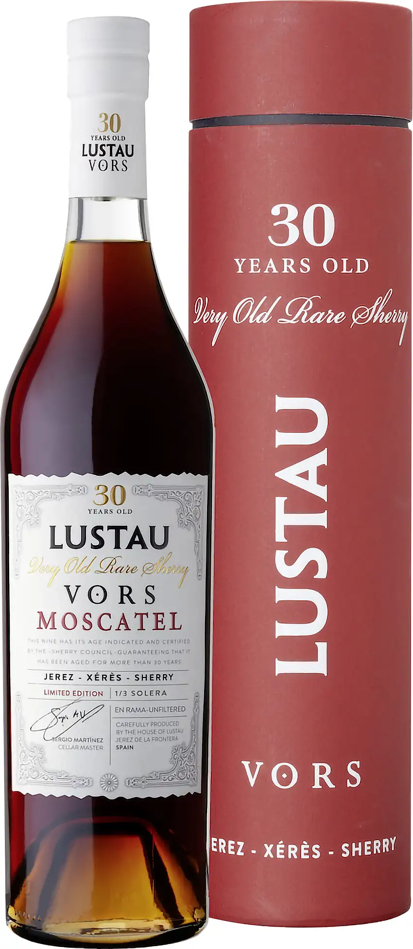 VORS Moscatel Sherry 30 years old Emilio Lustau | 0,5 Liter