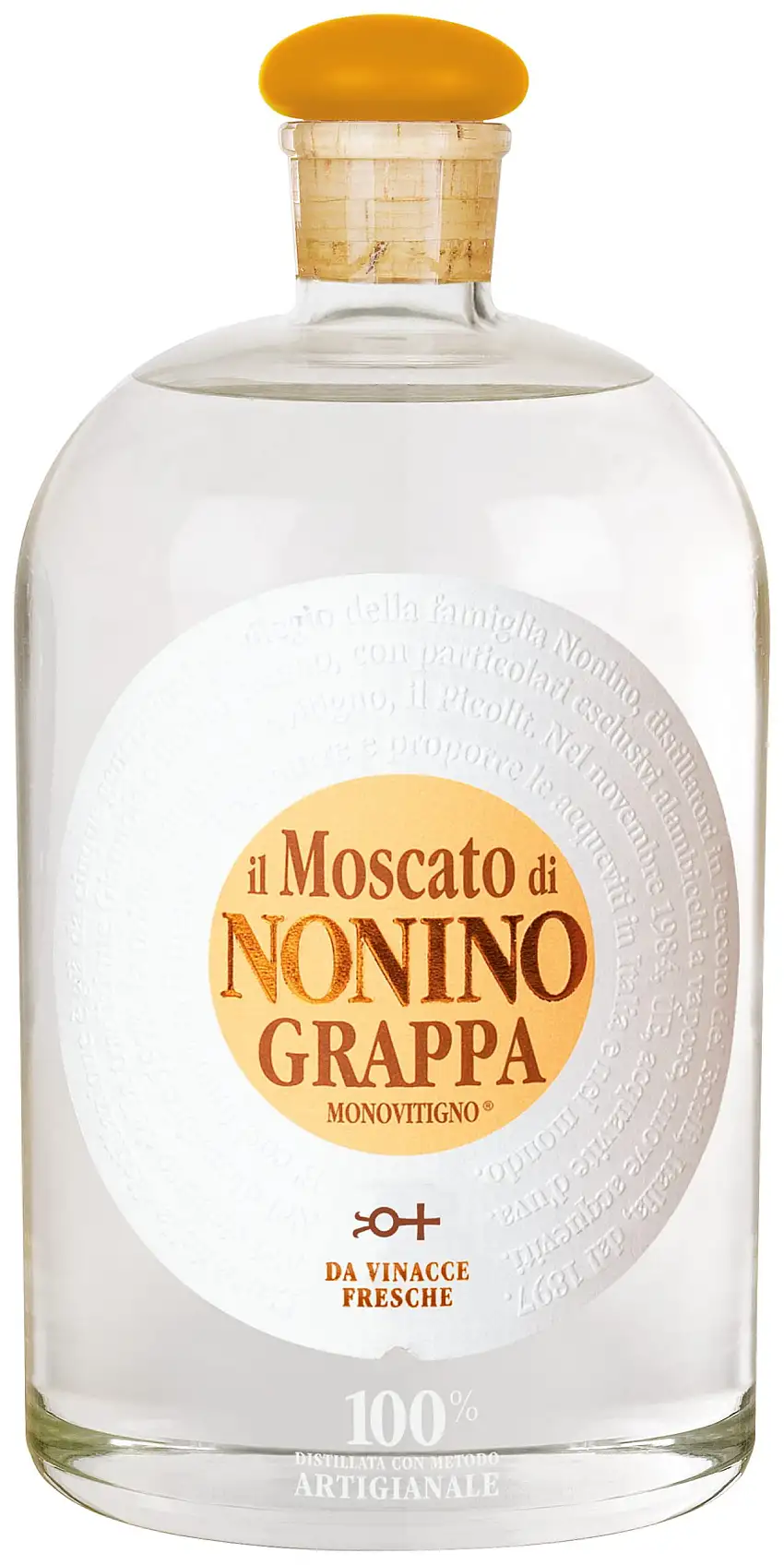 Grappa Il Moscato Monovitigno Nonino Distillatori | 2 Liter