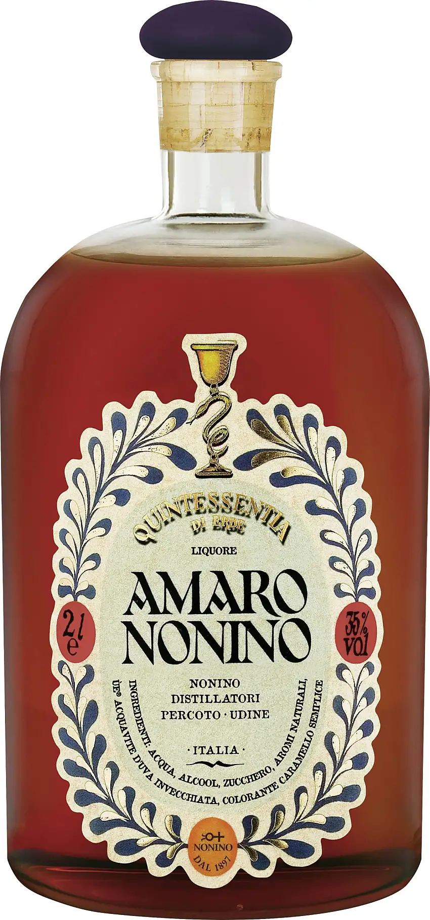 Amaro Quintessentia Di Erbe Nonino Distillatori | 2 Liter