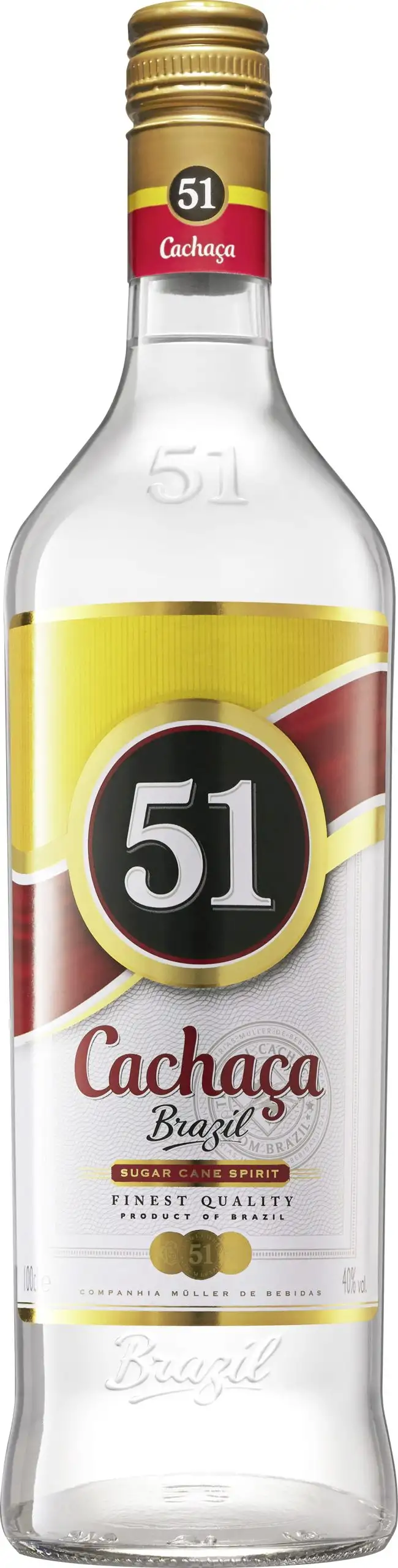 Cachaça 51 Müller de Bebidas | 1 Liter