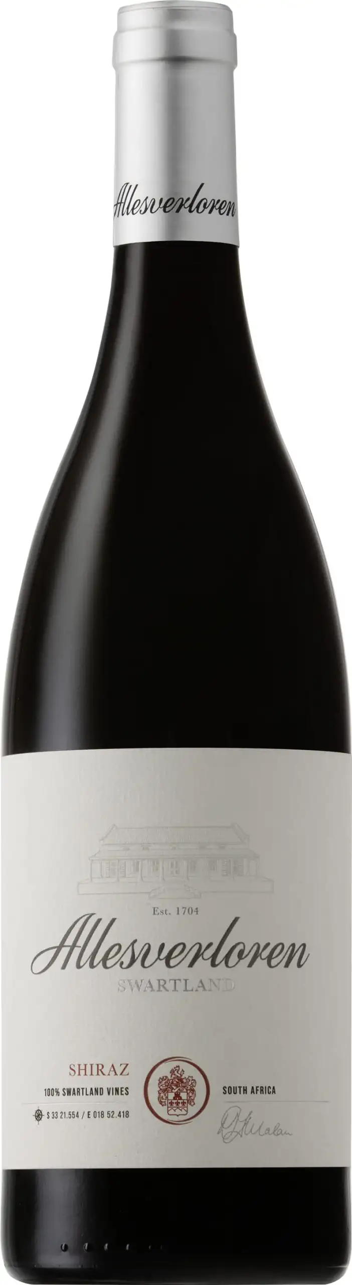 Allesverloren Shiraz Allesverloren Wine Estate 2023