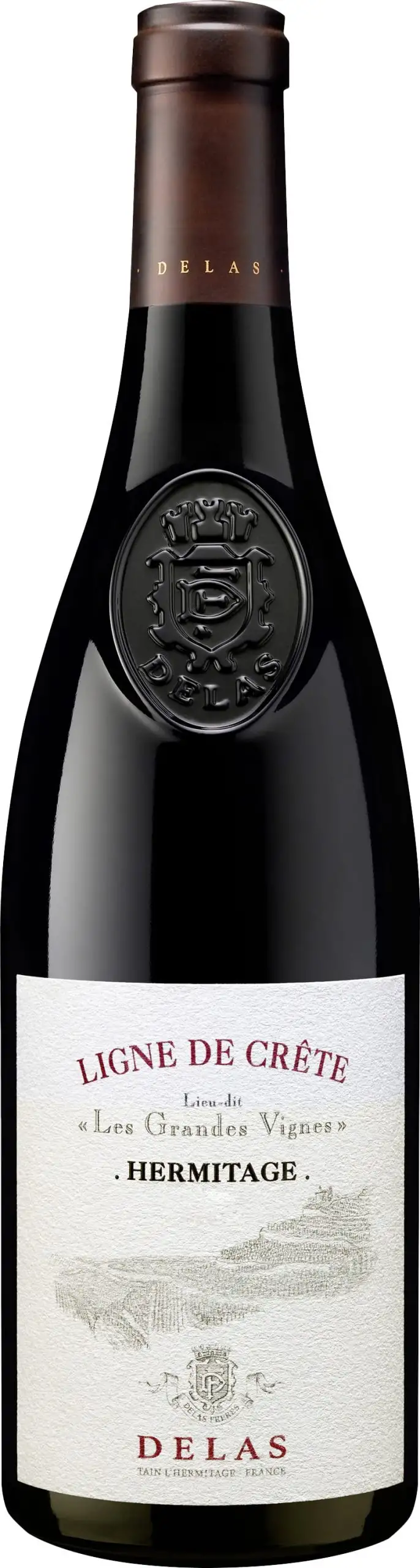Hermitage Ligne de Crête Lieu-dit Grandes Vignes Delas Frères 2019