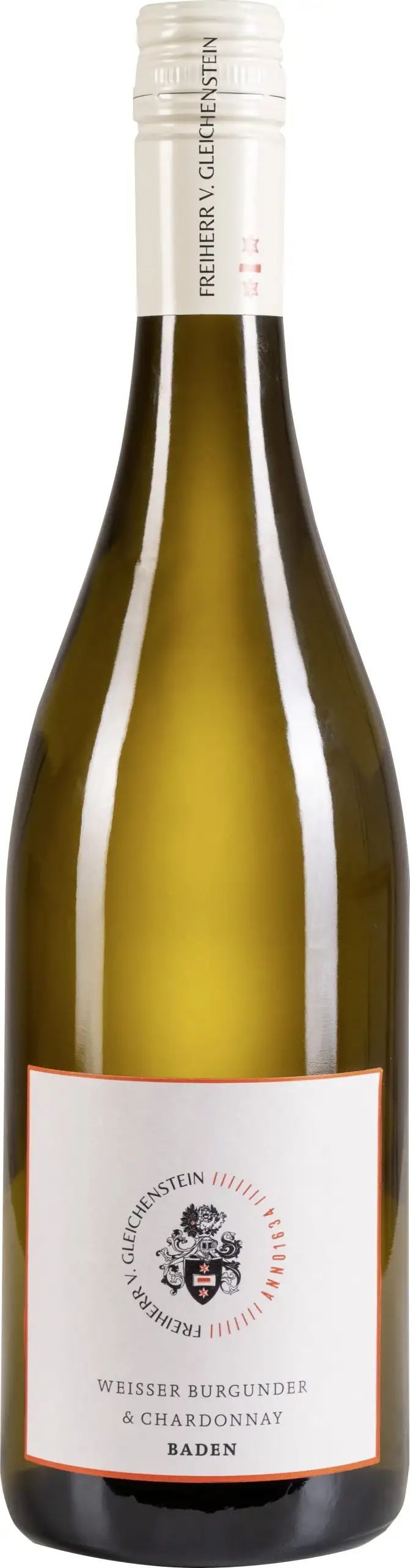 Gutswein Weissburgunder-Chardonnay trocken Weingut Freiherr von Gleichenstein 2023