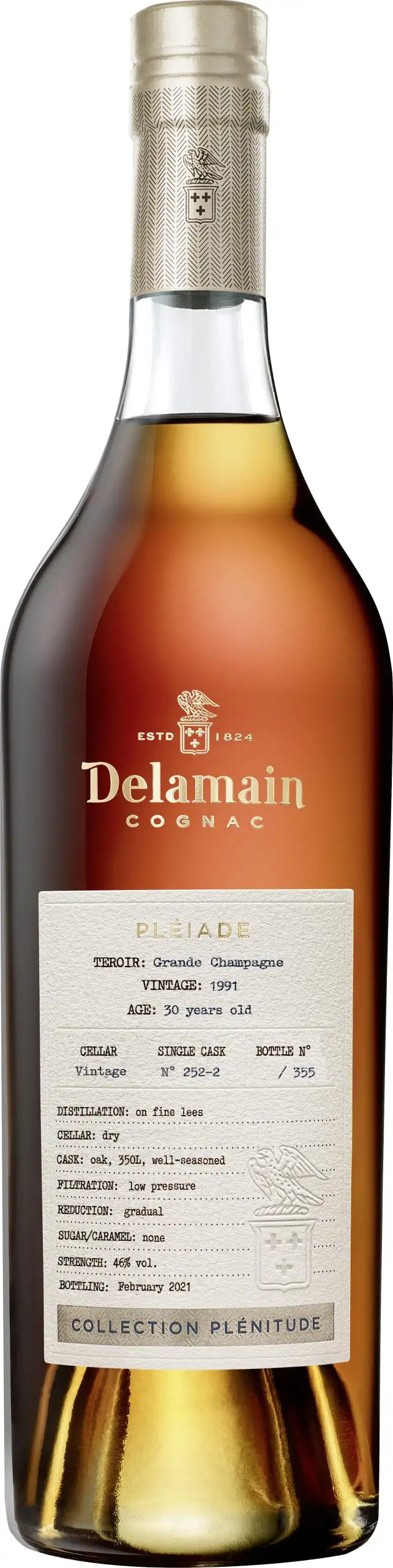 Delamain Vintage Collection Plénitude Cognac Delamain 1991 | 0,7 Liter