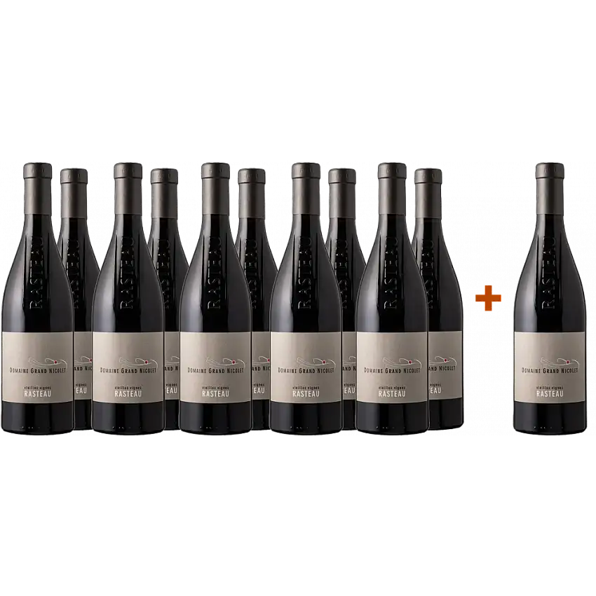 11+1 Paket Cuvée Vieilles Vignes Rasteau AOP - Domaine Grand Nicolet