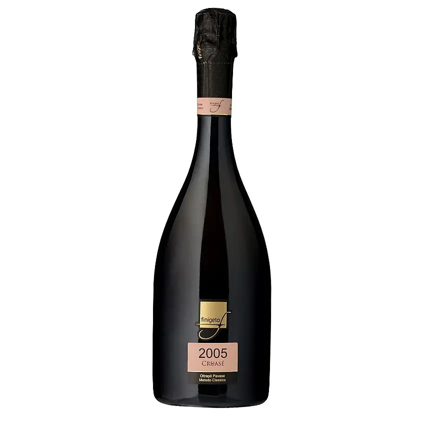 2OO5 Cruasé Spumante Oltrepo Pavese Metodo Classico Rosé DOCG extra brut - Finigeto