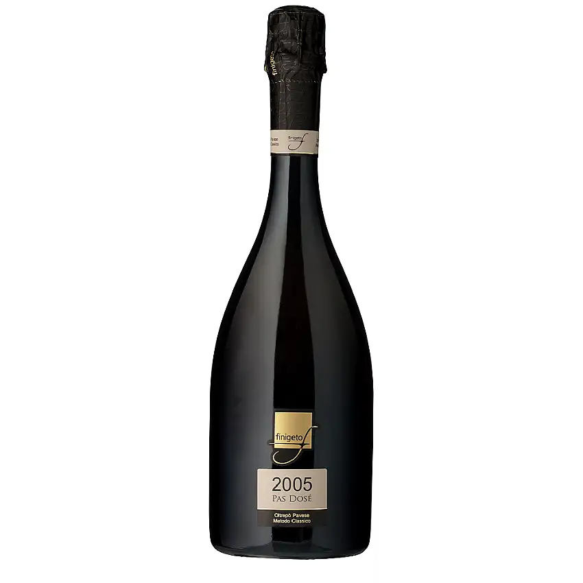 2OO5 Pas Dosé Spumante Oltrepo Pavese Metodo Classico DOCG brut nature - Finigeto