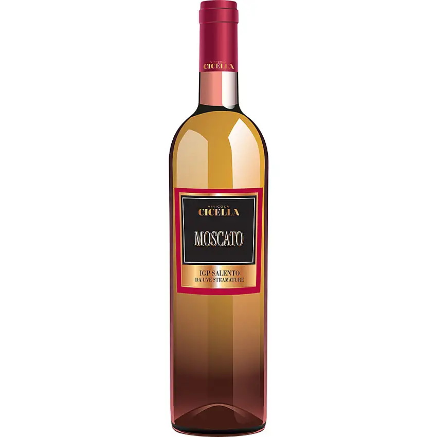 2013 Moscato da uve stramature Salento IGP lieblich 0,5 L - Vinicola Cicella