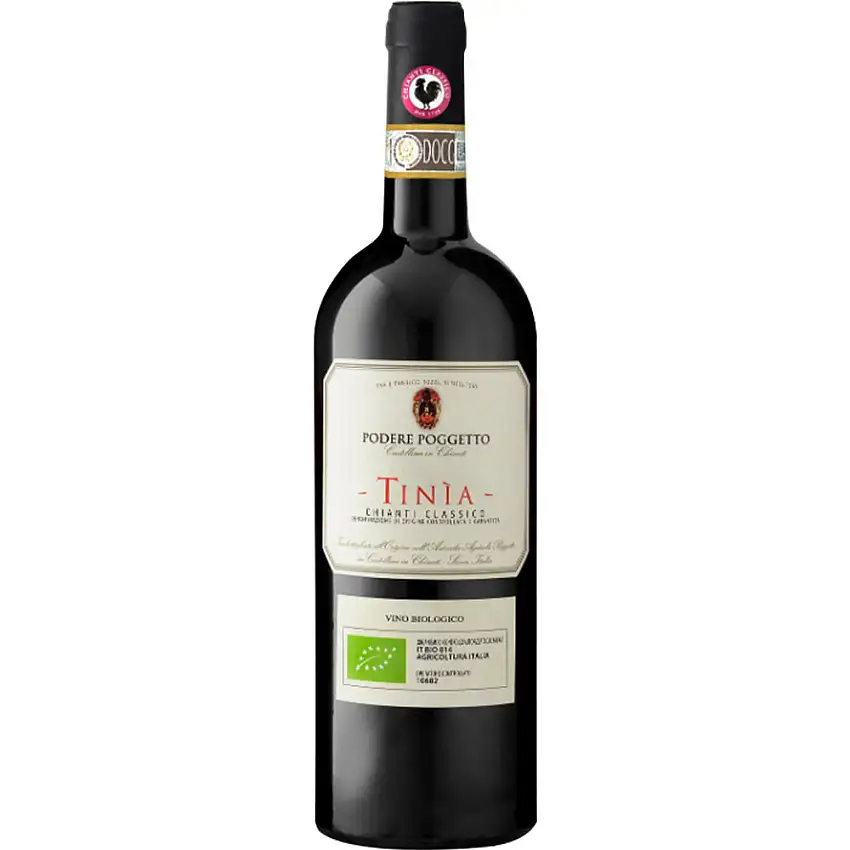 2015 Tinìa Classico Chianti DOCG trocken Bio - Azienda Agricola Poggetto