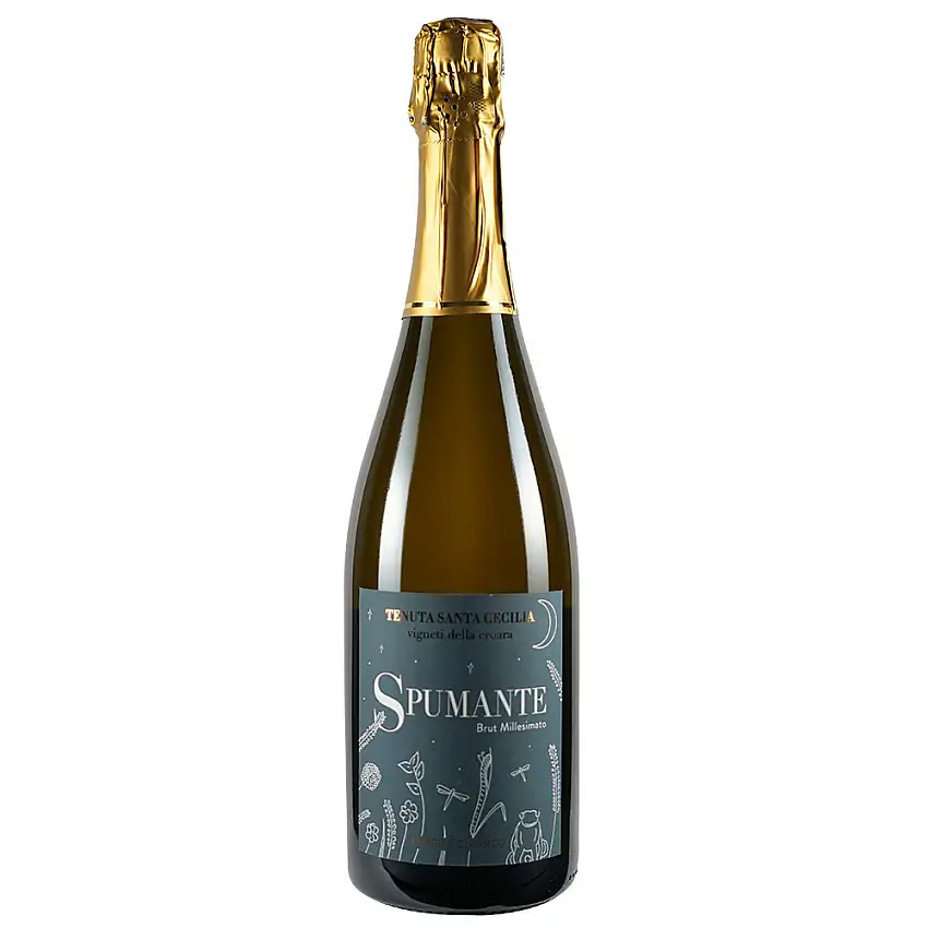 2019 Spumante Metodo Classico Pignoletto DOCG trocken Bio - Tenuta Santa Cecilia Vigneti della Croara