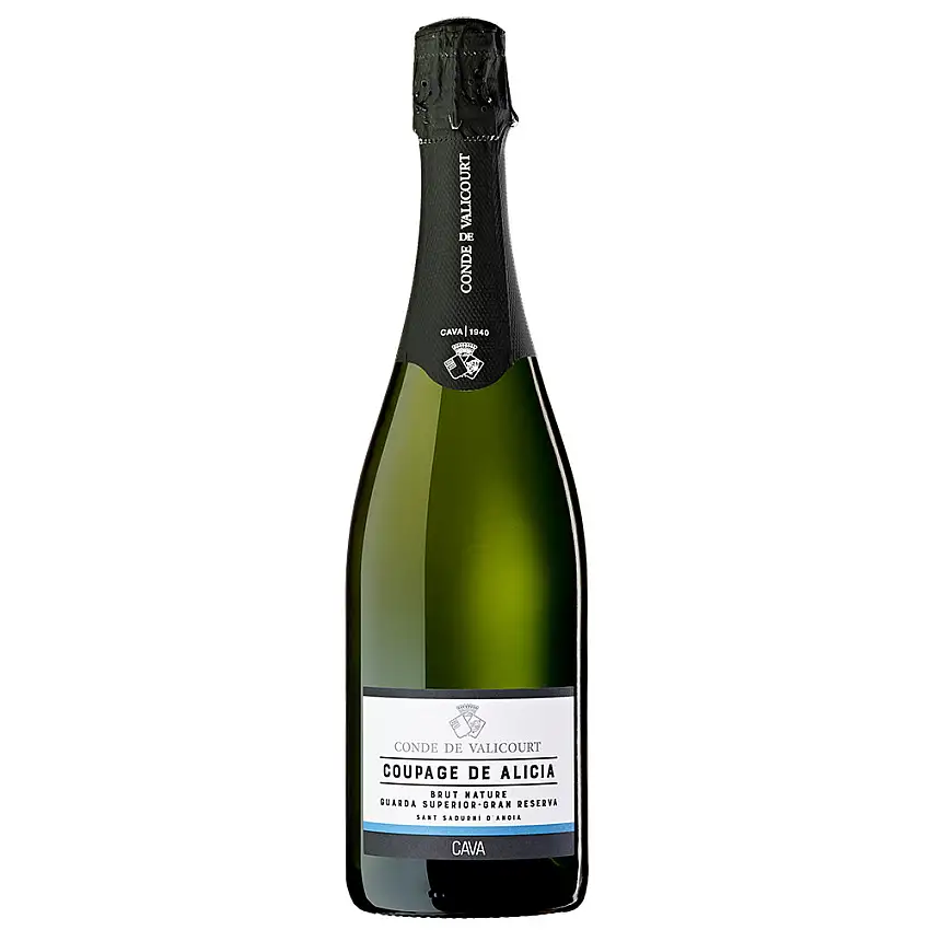 2021 Coupage de Alicia Nature Gran Reserva Guarda Superior Cava DO brut nature - Cava Conde de Valicourt