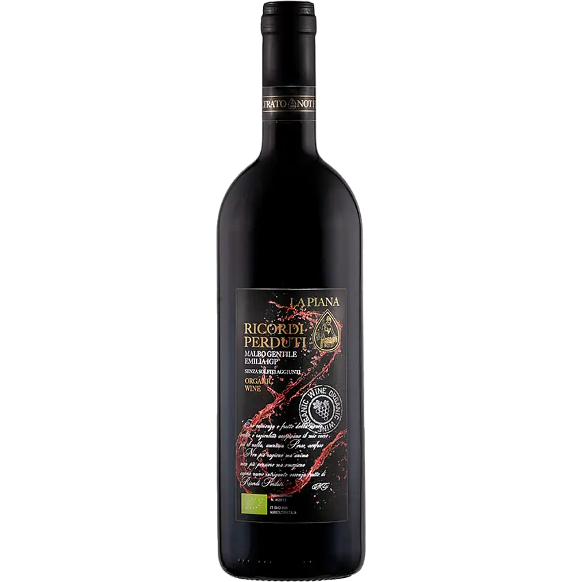 2019 Ricordi Perduti Malbo Gentile IGP trocken Bio - La Piana Winery