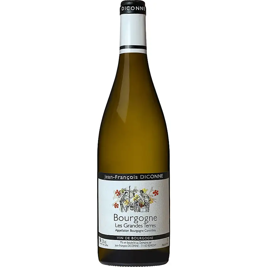 2023 "Les Grandes Terres" Bourgogne Chardonnay AOP trocken - Domaine Jean-François Diconne