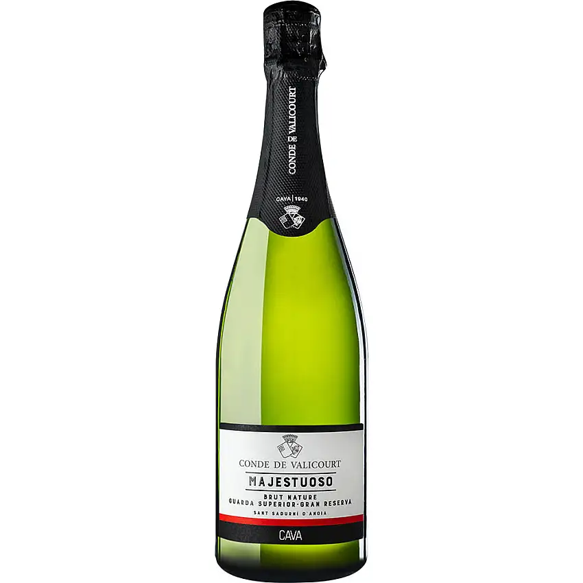 2022 Majestuoso Nature Gran Reserva Guarda Superior Cava DO brut nature - Cava Conde de Valicourt