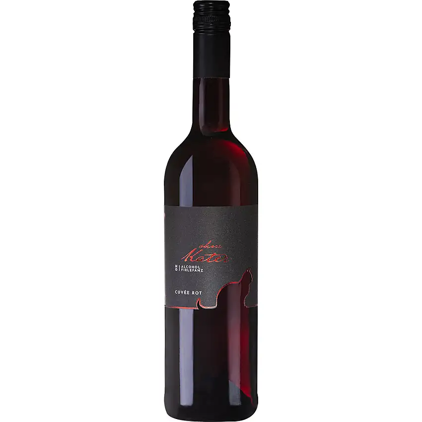 2023 "ohne Kater" - Cuvée Rot - alkoholfrei feinherb - Mejs - die Weinspezialisten