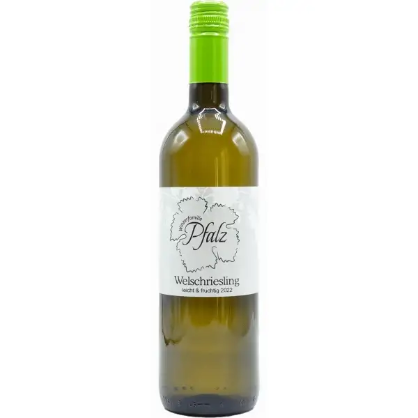 Welschriesling leicht&fruchtig 2024 | Winzerfamilie Pfalz | Bei Weingrube.com bestellen