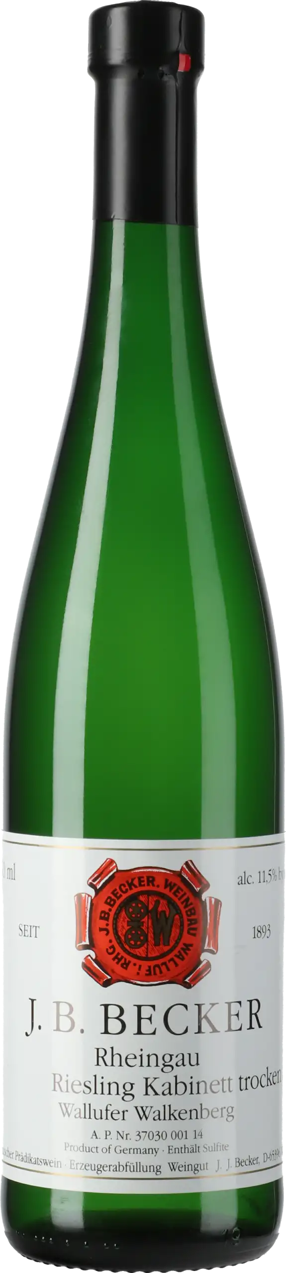 J. B. Becker: Riesling Wallufer Walkenberg Kabinett 2022