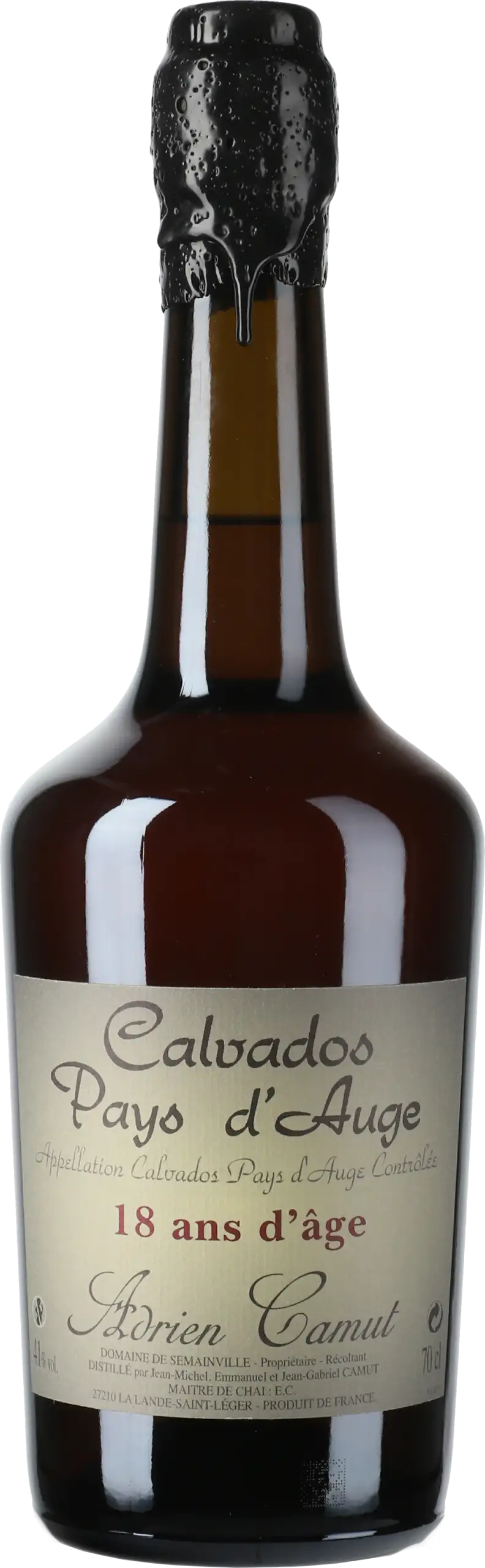Adrien Camut: Calvados Camut Privilège (18 Jahre)