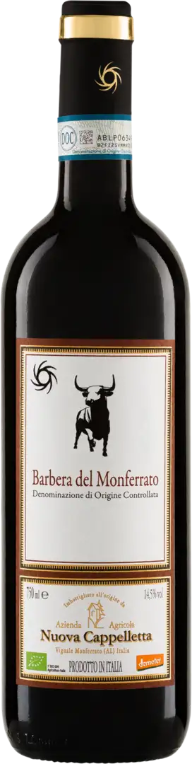 Barbera Monferrato DOC 2023 Biowein Cappelletta