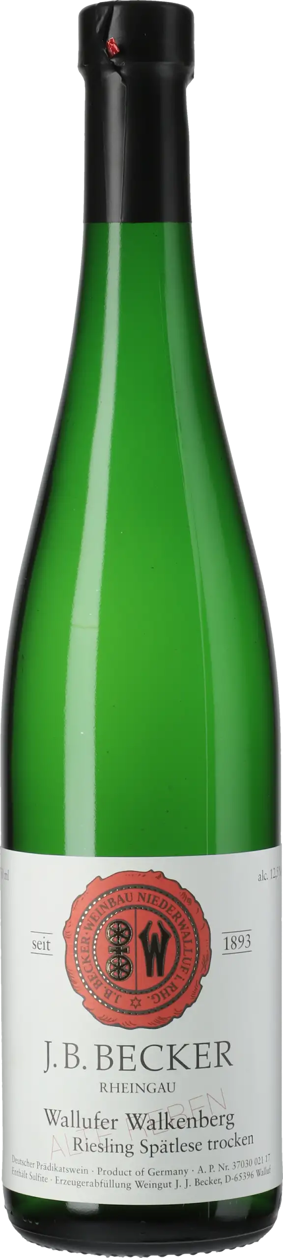 J. B. Becker: Riesling Wallufer Walkenberg Spätlese Alte Reben 2022