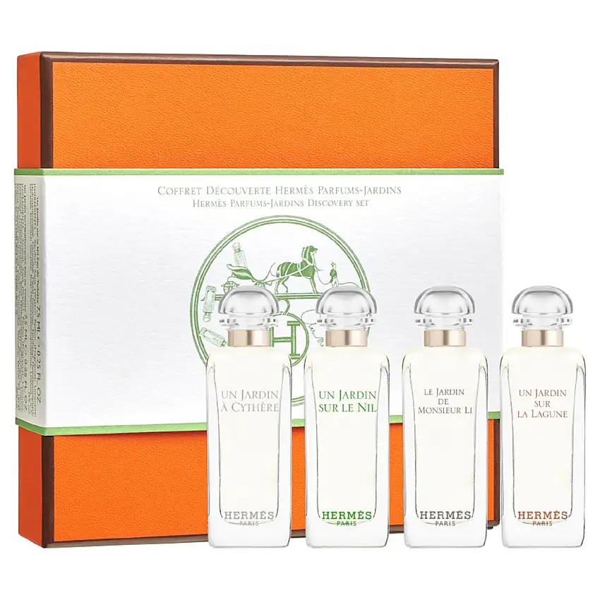 Hermes Coffret Les Jardins Set 4er 30ml
