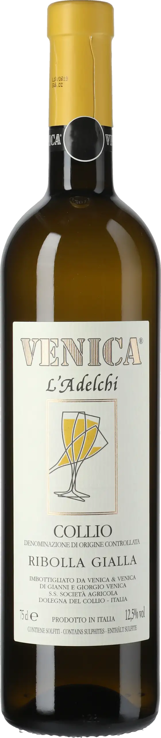 Venica & Venica: Ribolla Gialla L'Adelchi 2024