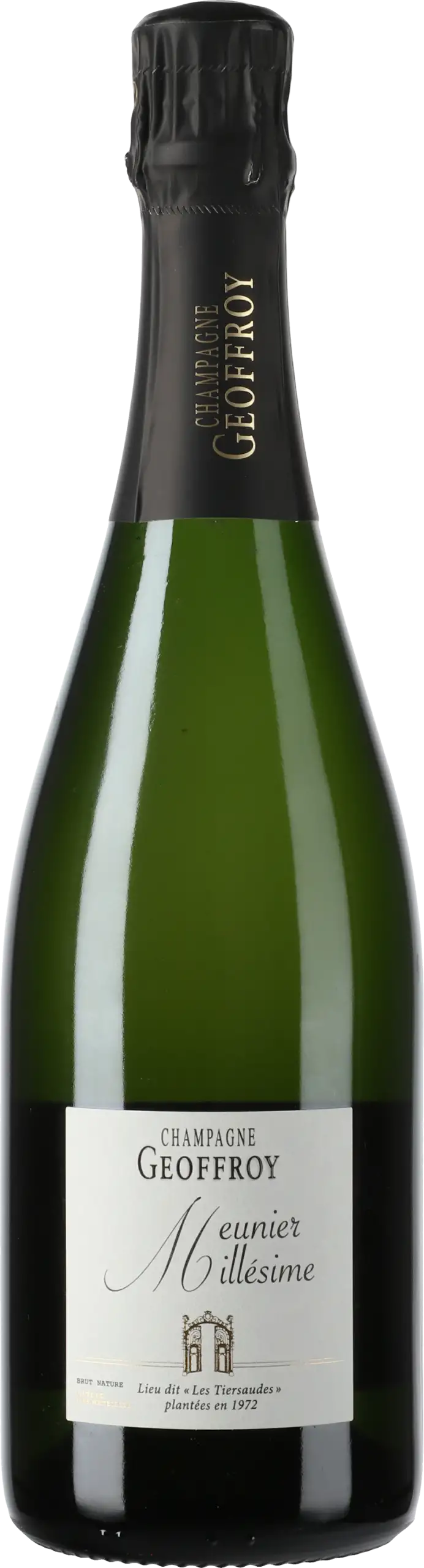 Geoffroy: Champagne Les Tiersaudes Brut Nature 2019