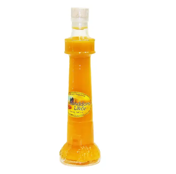 Leuchtturm Helgoländer Sanddorn Likör 0,2 Liter 17%vol.