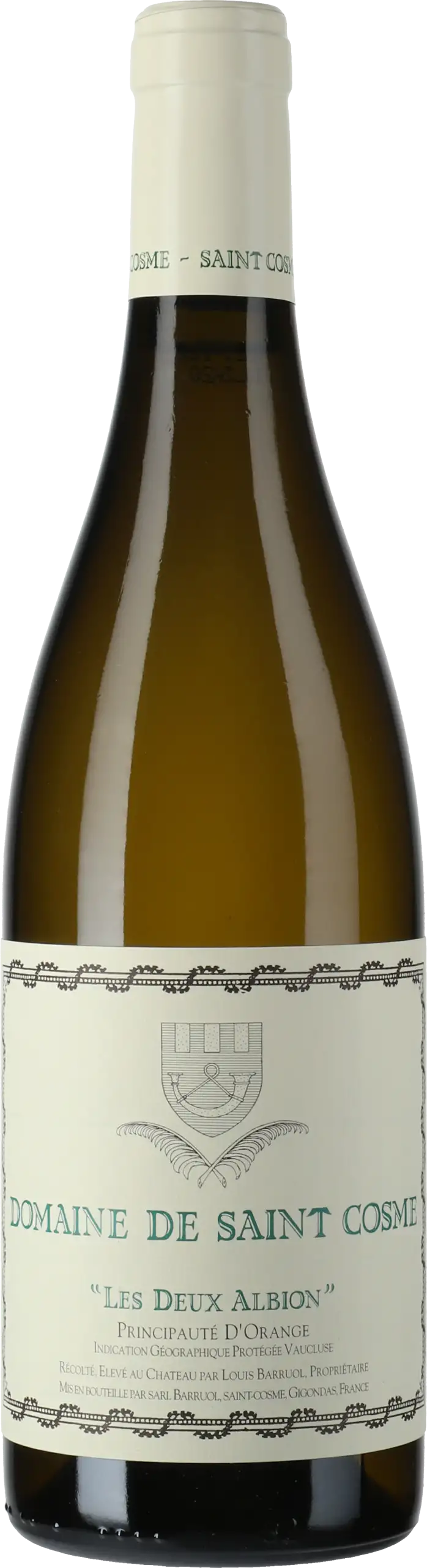 Chateau de Saint Cosme: Les Deux Albion Blanc 2025