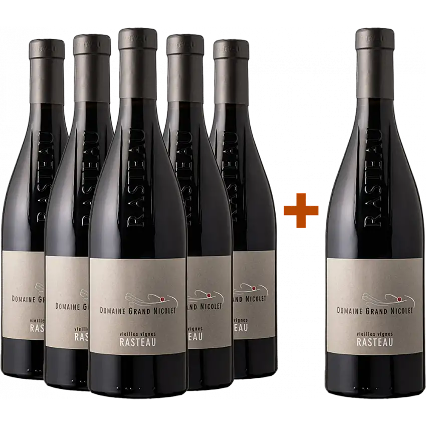 5+1 Vieilles Vignes Rasteau AOP - Domaine Grand Nicolet