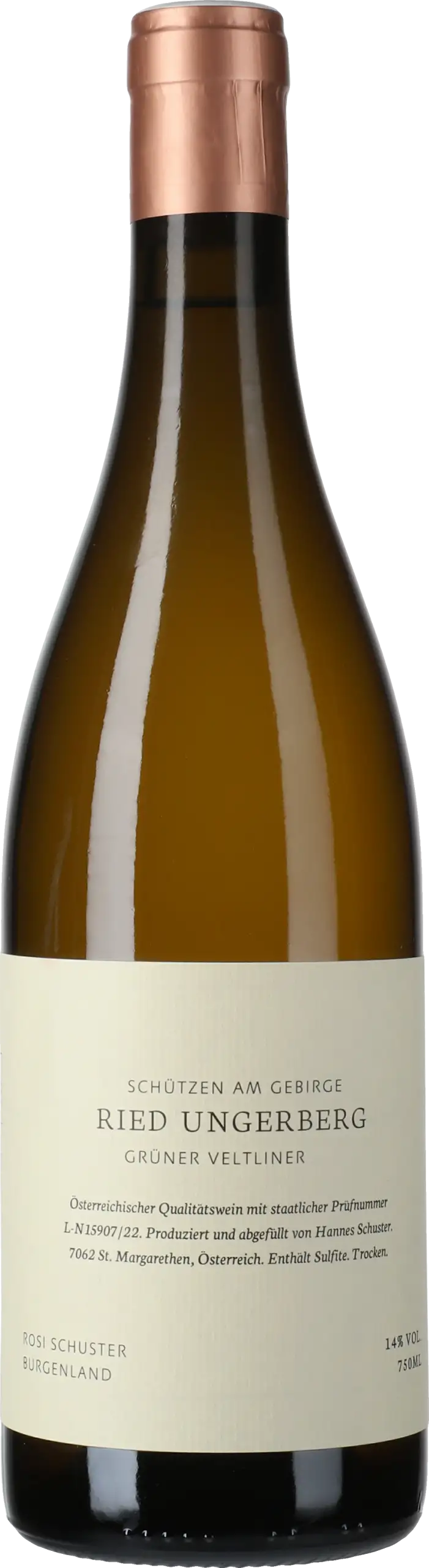 Weingut Rosi Schuster: Grüner Veltliner Ried Ungerberg 2024