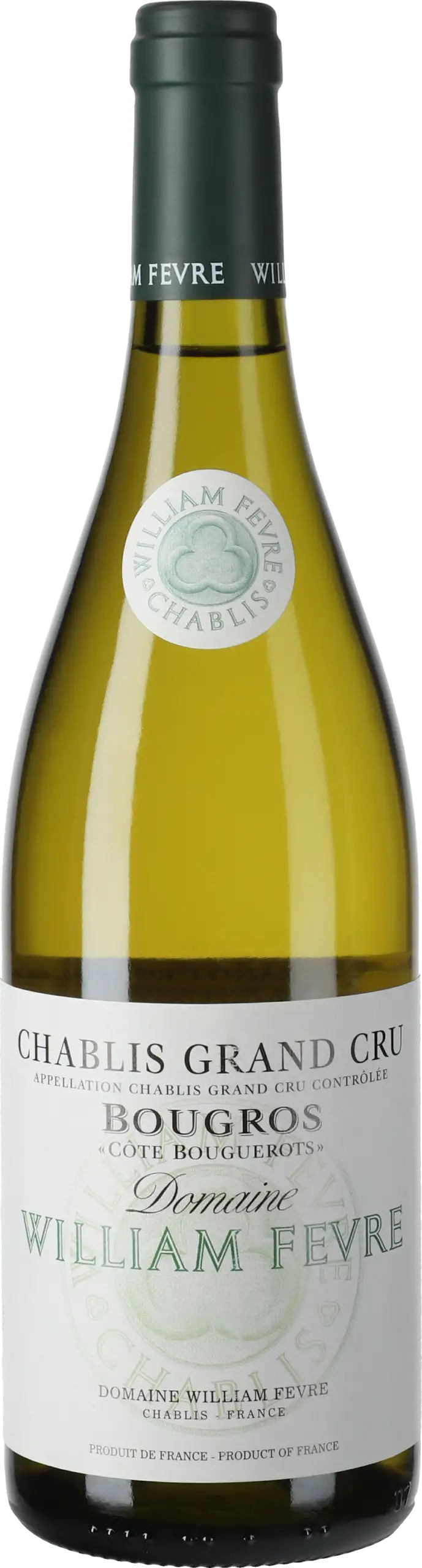 Domaine William Fevre: Chablis Grand Cru Bougros Côte de Bouguerots Domaine 2022