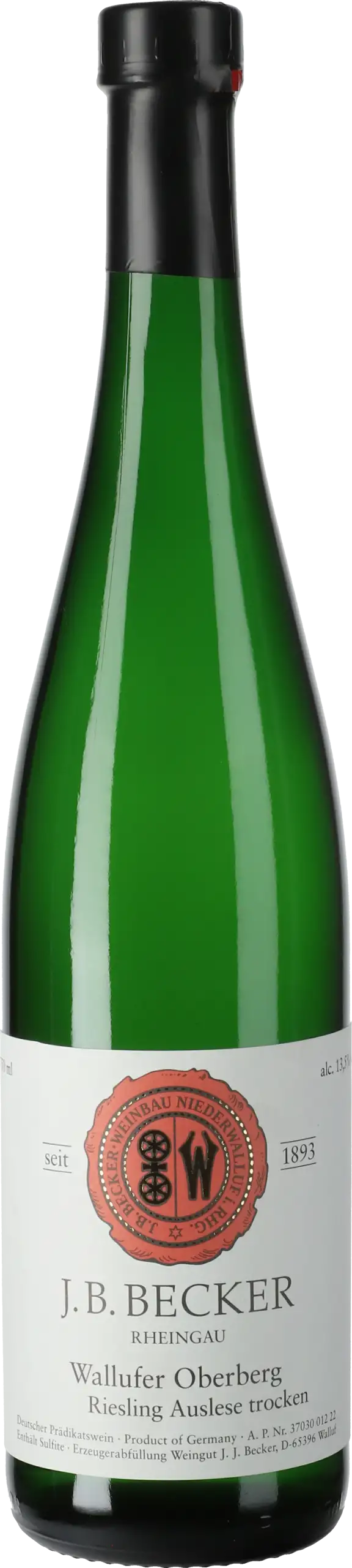 J. B. Becker: Riesling Wallufer Oberberg Auslese 2023