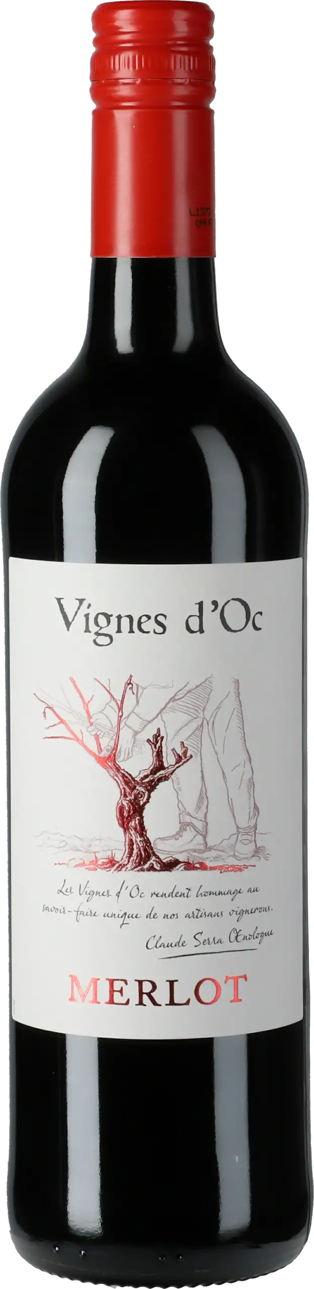 Vignes d'Oc: Vignes d'Oc Merlot 2024