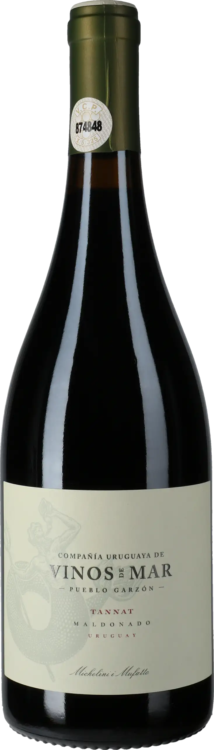 Michelini i Mufatto Uruguay: Compañía Uruguaya de Vinos de Mar Maldonado Tannat 2022
