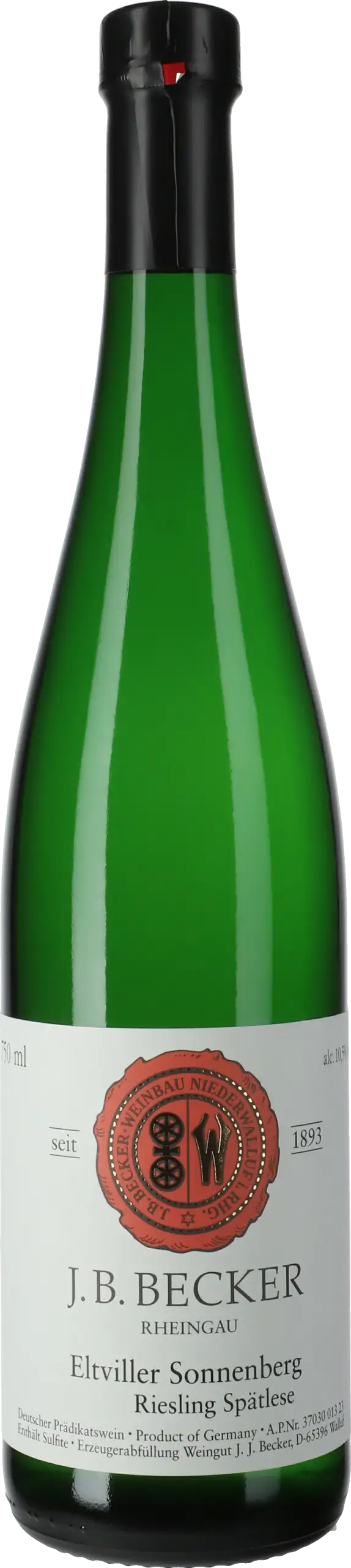 J. B. Becker: Riesling Eltviller Sonnenberg Spätlese 2022