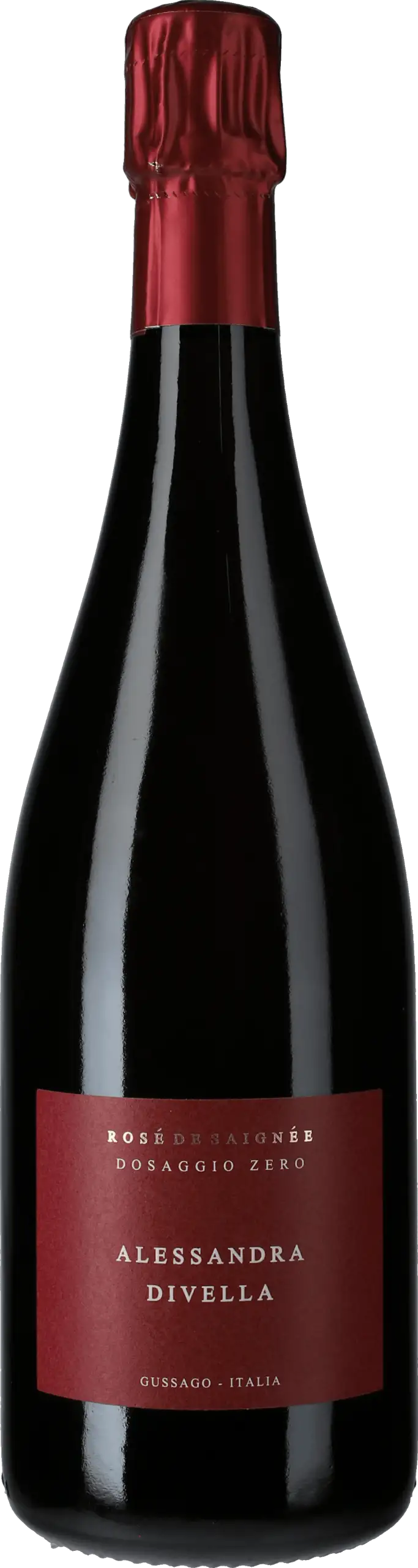 Alessandra Divella: Rosé de Saignee Spumante Metodo Classico Dosaggio Zero 2020