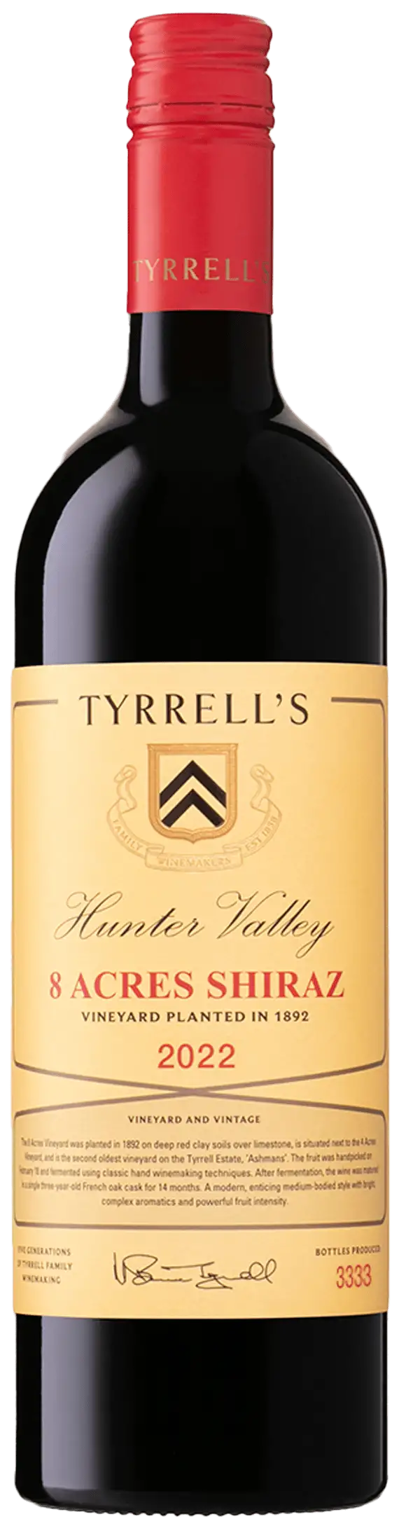 Tyrrell's: 8 Acres Shiraz 2024