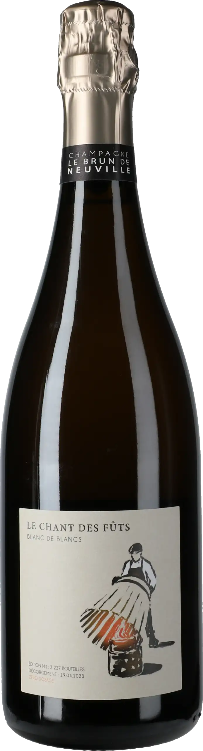 Le Brun de Neuville: Champagne Le Chant de Fûts Blanc de Blancs Brut Nature