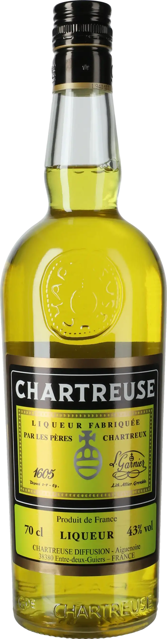 Chartreuse Jaune (gelb) Kräuterlikör