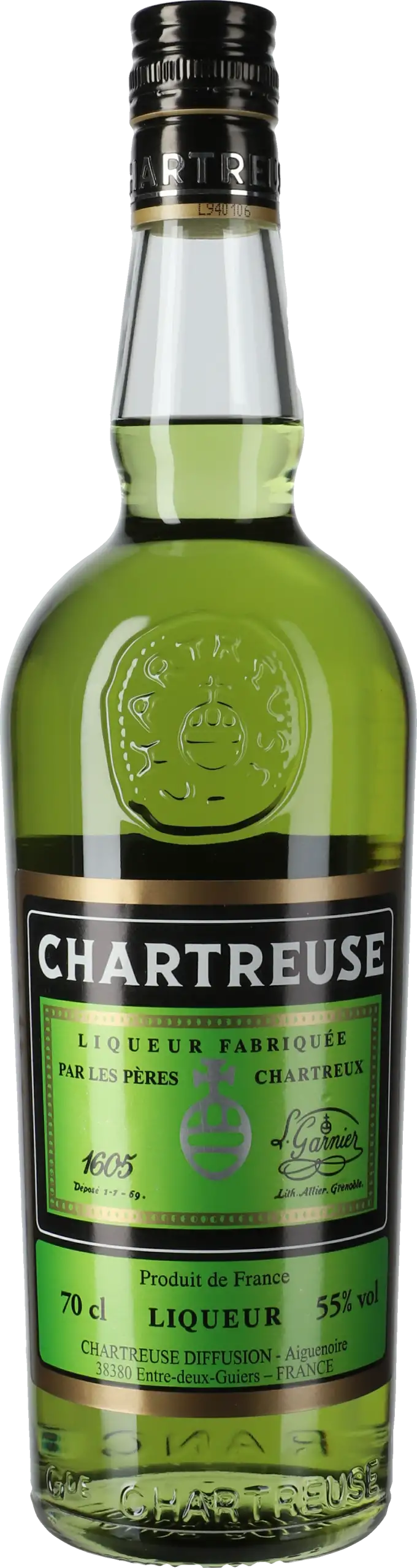 Chartreuse Verte (grün) Kräuterlikör