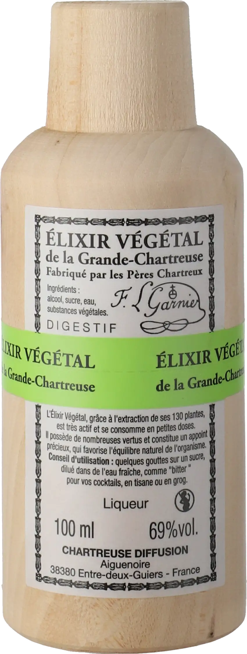 Chartreuse: Élixir Végétal de la Grande Chartreuse Kräuterlikör