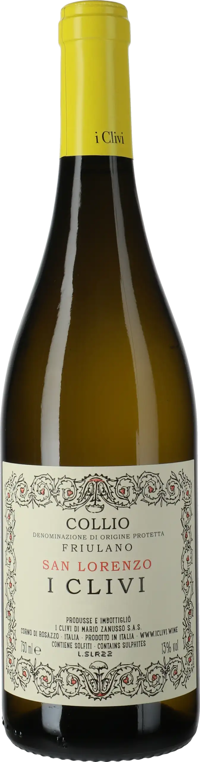 i Clivi: Friulano Cru San Lorenzo 2023