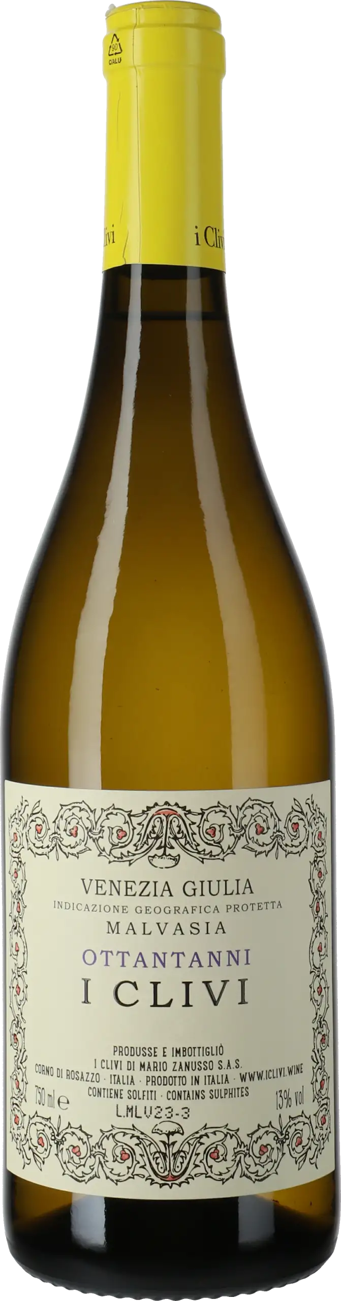 i Clivi: Malvasia Vigna 80 anni 2024