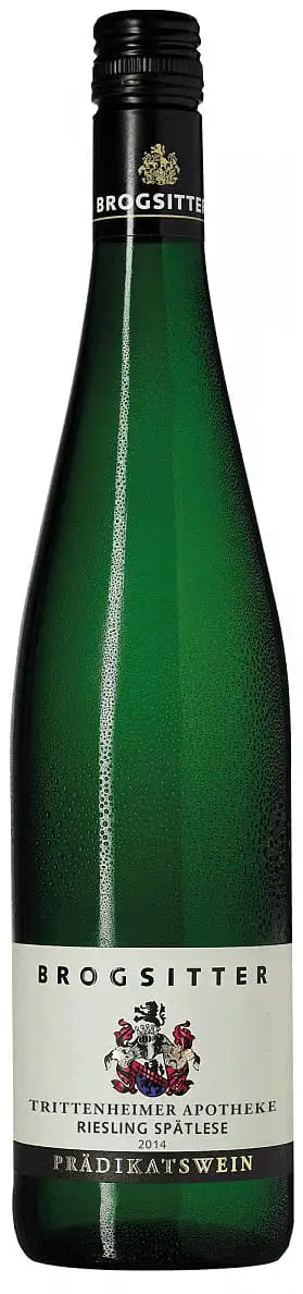 Riesling Trittenheimer Apotheke Spätlese mild Weinkellerei Brogsitter 2024