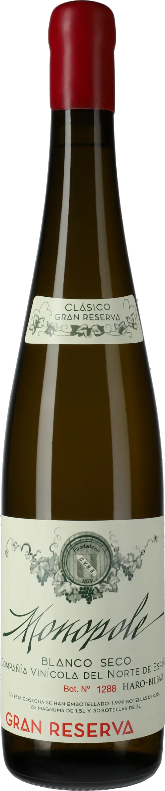 CVNE / Bodegas Contino: Rioja CVNE Monopole Clasico Gran Reserva 2017