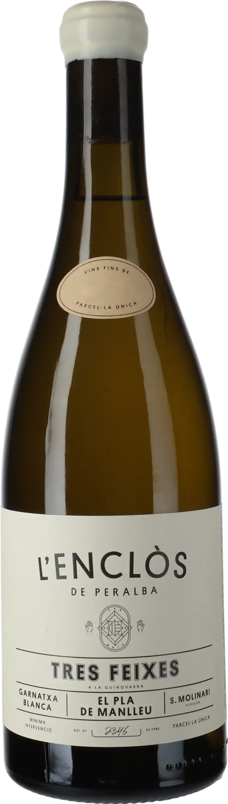 L'Enclos de Peralba: Tres Feixes Garnacha Blanca 2022