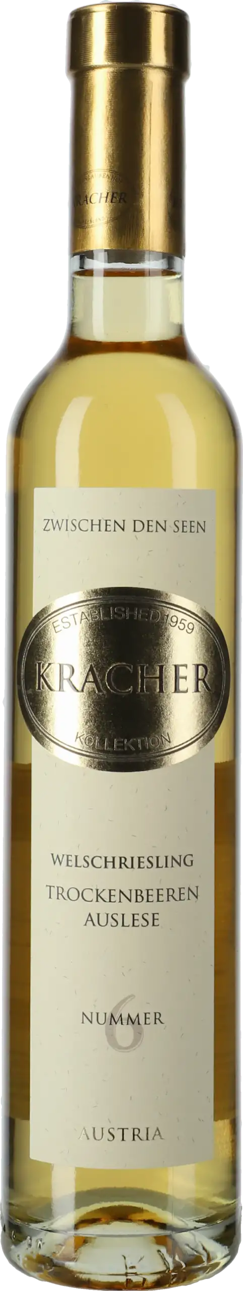 Kracher - Weinlaubenhof: Trockenbeerenauslese No. 6 Welschriesling Zwischen den Seen 2021 0,375 l